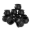 12 kpl minimusta pata kahvalla Halloween Witch Pot makeispidike varten 1