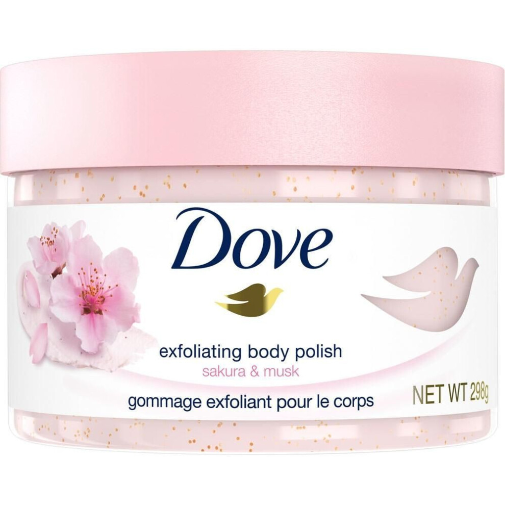 Dough Unilever Sugar Banana Creamy Scrub Sakura   Musk 298g