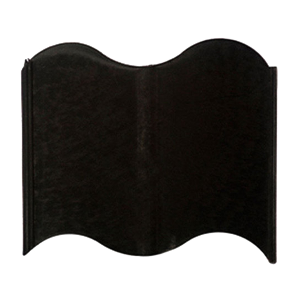 Gartenzaun, Hoflandschaft, Rasenwegzaun, Abnehmbarer Garten, Blumenbeetzaun, Heimdekoration, Schwarz-image