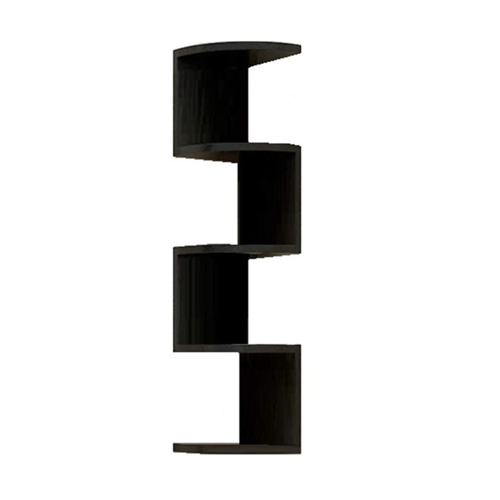Étagère d'angle murale sans perforation pour chambre à coucher, salon, bibliothèque, cuisine, armoire triangulaire, support de rangement