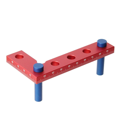 Square Center Finder, Positioning Square, Square Center Marking Finder Tool, Compact Size Square Center Scriber Tool 1