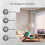 Tuya ZigBee Smart Scene Switch 4 Button Wireless Smart Switch Button Controller for Light Strip Curtain Motor Smart Home 8