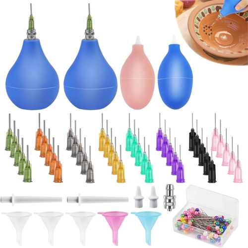 150 PCS Pottery Tools Supplies Ceramic Precision Applicator, Πήλινο Σετ,για Διακόσμηση,Κεραμικά