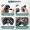 Drill Bit Sharpener Multipurpose Grinding, Electric Impact Drill Knife Sharpener,Disposable Double-Sided Polishing B 5