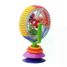 Baby Kid Infant Toys Ferris Wheel Rattle Clanking Suction Chair Toy