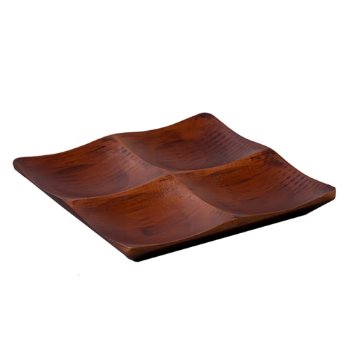 Bamboe Dienblad Voor De Woonkamer - Elegante Serveerschaal Voor Snacks En Snoep Voor Op De Salontafel Huishoudelijke Organizer~p125880795