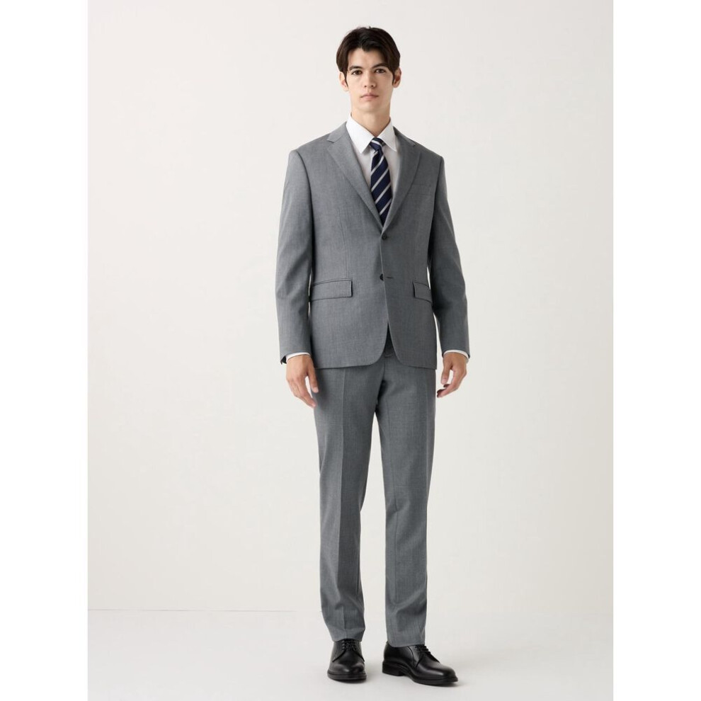 (05 GRAY/76) Uniqlo Japan Stretch Wool Slim Fit Pants  All Seasons  Can Be Set Up