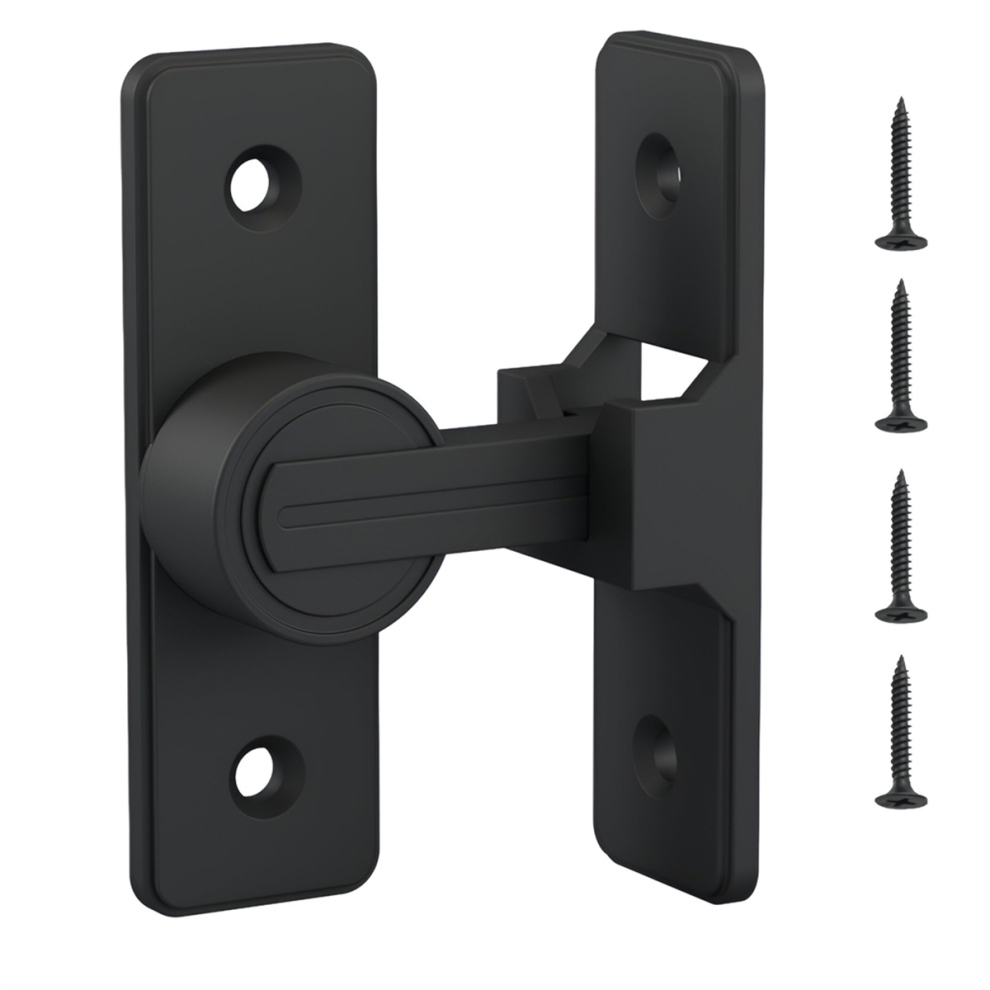 Latch For Door 90 Degree Heavy-Duty Security Anti-Burglary Reinforcement Lock Sliding Wear-Resistant Home 4851067623956