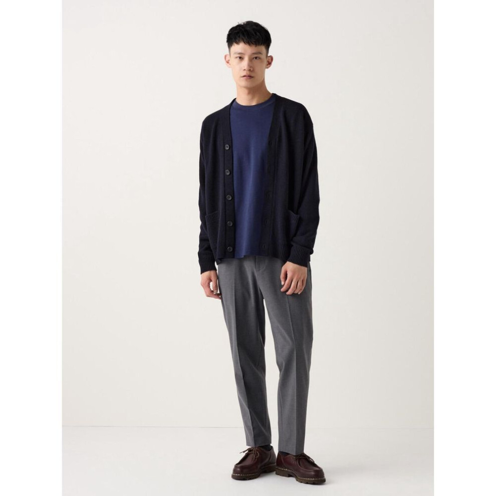 (06 GRAY/XS) Uniqlo Japan Smart Ankle Pants  Wool Like  Standard Length 64.5 70.5cm