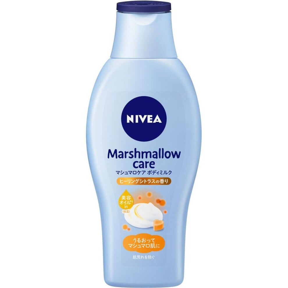 Kao Nivea Marshmallow Care Body Milk Healing Citrus 200ml (quasi-drug) Moisturizers Body Care Apply An Appropriate Amount To Hands And Massage Over Th