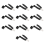 10pcs Guitar Winding Tool String Cutting, String Winding and String Changing Guitar Tool Guitar Accessories A 2