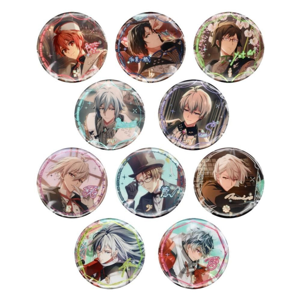 Idolish 7 Idolish7 Hologram Can Badge 2022 Anniversary Ver. 1 Box 10pcs  Random
