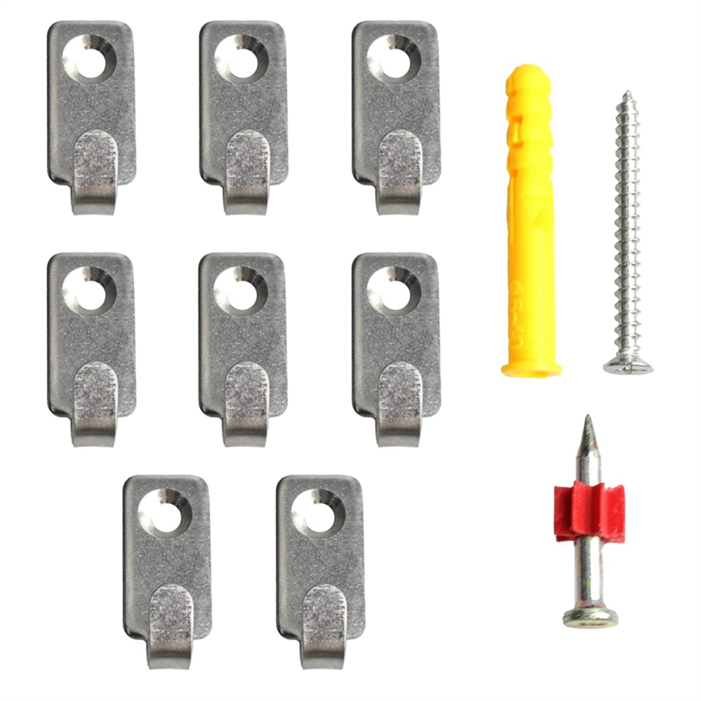 12Pcs Wall Mount Hooks, Stainless Steel Hook, Heavy Duty Single Hole Hanger, Mini Hook J Shape 4851067626230
