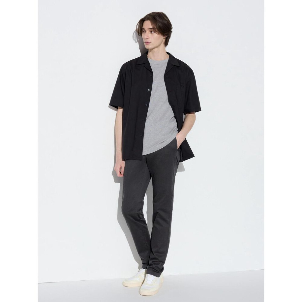 (08 DARK GRAY/88) Uniqlo Japan Slim Fit Chino