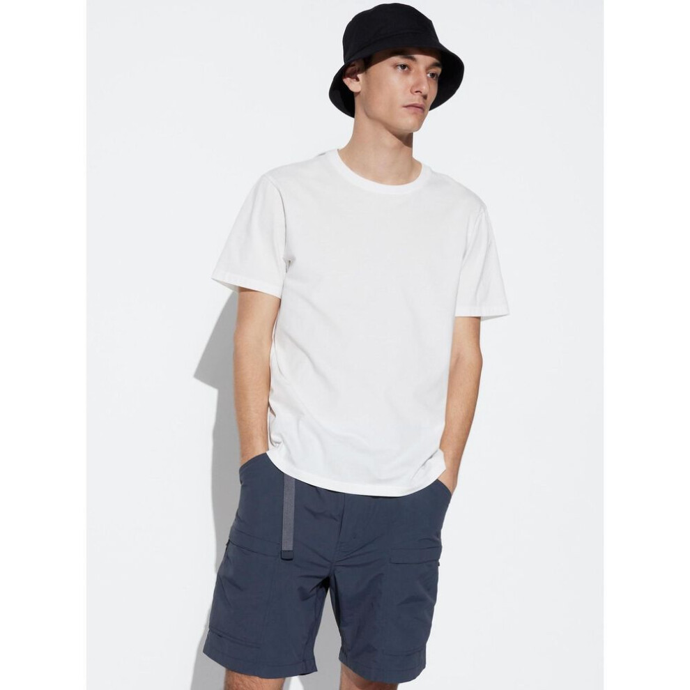 (00 WHITE/XL) Uniqlo Japan Supima CoTTon Crew Neck T shirT  shorT Sleeve