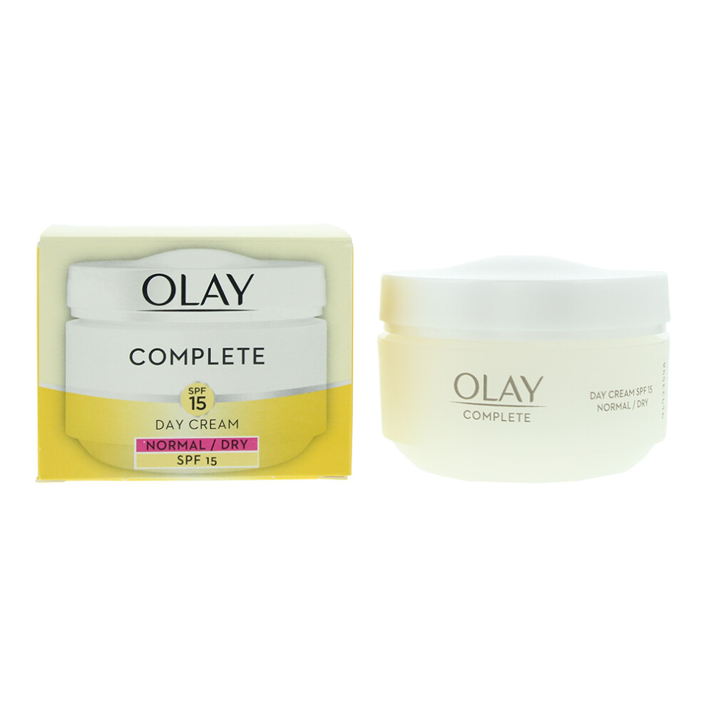 Olay 3-In-1 Day Cream Normal Dry Moisturiser SPF15 Essentials Complete Care 50ml