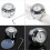 Motorcycle Handlebar Thermometer, 7/8" Water Resistant Temperature Dial Indicator 3