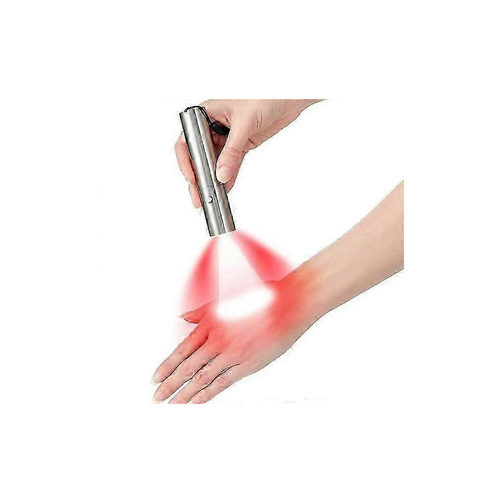 Red Infrared Light Therapy Device Handheld Lamp Body Skin Anti-Aging Pain Reliever
