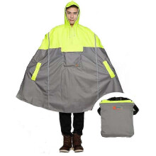 NEW Lightweight Cycling Rain Poncho Bike Hooded Raincoat Rain Cape Duarable Breathable and Waterproo