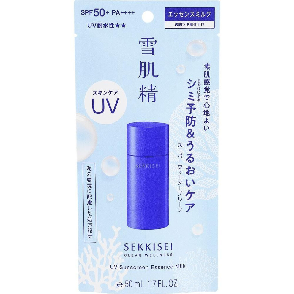 Sekkkisei Clear Wellness Sekkkisei Clear Wellness Uv Essence Milk 50ml Kose