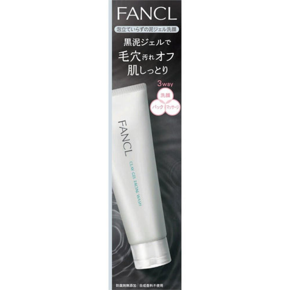 Fancl Mud Gel Face Wash 120g