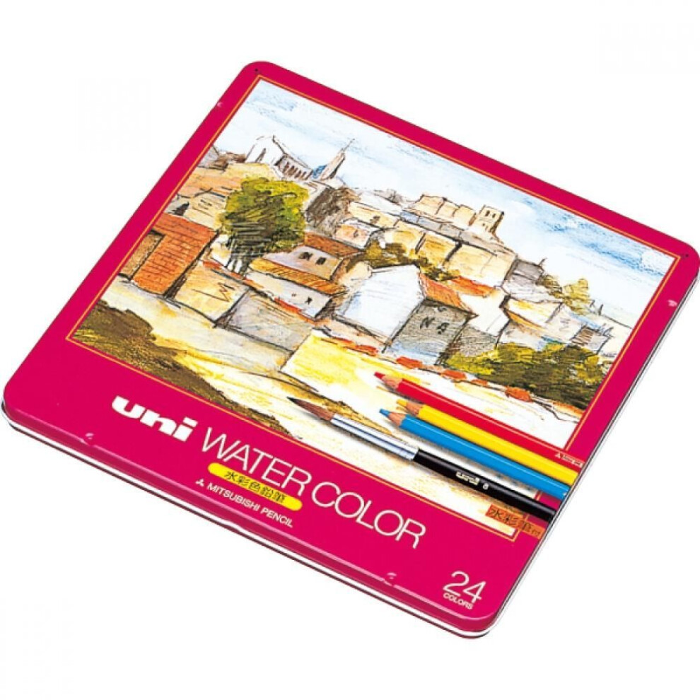 Mitsubishi Pencil Uni Watercolor 24 Color Set
