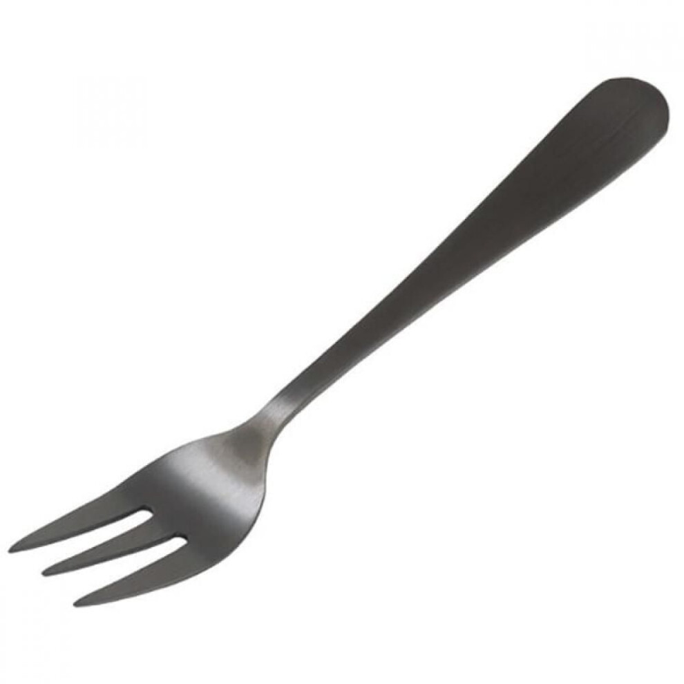 Captain Stag Uw 2051 [cutlery Fork Cake Fork Stainless Steel Black]