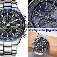 Citizen Men's Eco-drive Promaster Skyhawk A-t Blue Angels Watch 45mm