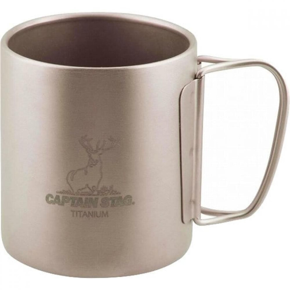 Captain Stag Uh 4505 [titanium Double Mug 300]