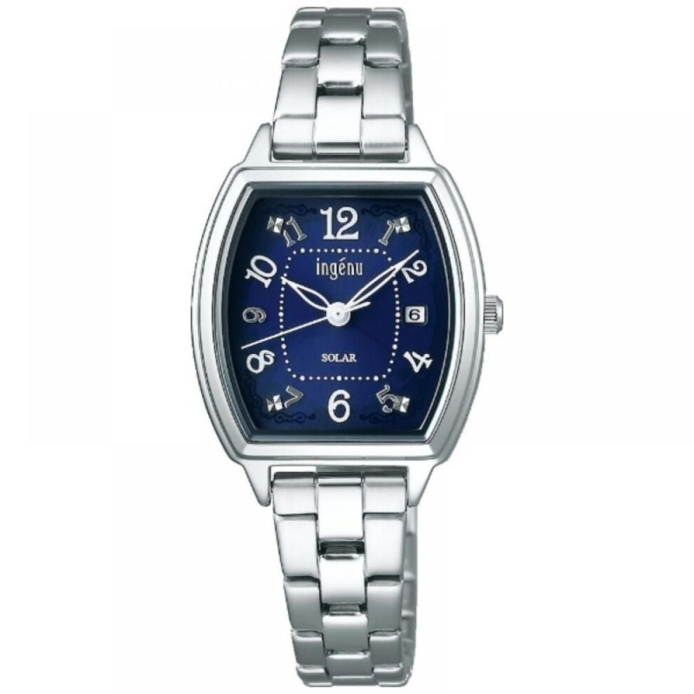 Alba [solar Watch] Ingenu  Ingenu  Starting Solar Tonneau Ahjd415 Navy
