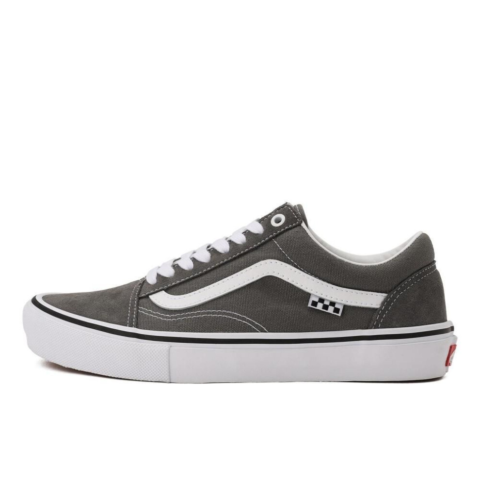 (225) Vans Mn Skate Old Skool Vn0a5fcb1n6 Pewter White