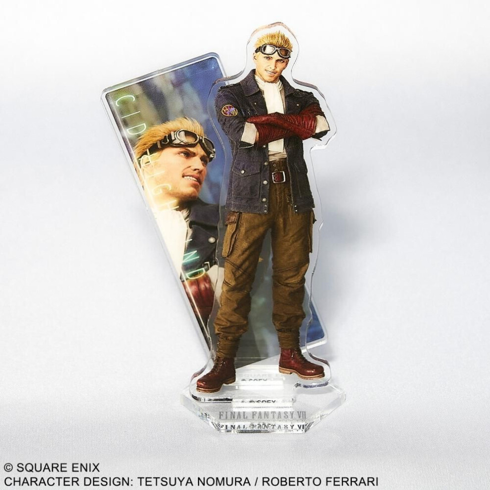 Final Fantasy Vii Final Fantasy Vii Rebirth Acrylic Stand Cid Highwind  Reissue