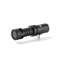 Microfone direcional - RØDE - VideoMic Me-C+ - USB-C - Compatível com iOS/Android - Windshield incluído