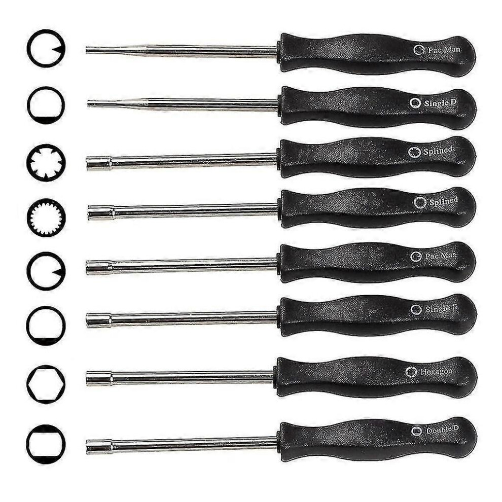 8 Different Carburetor Screwdrivers, Carburetor Adjustment Tool Set Carburetor Adjustment for 2 Cycle Engines