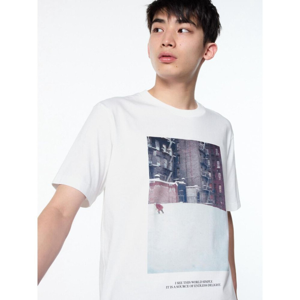 (00 WHITE/XL) Uniqlo Japan Peace For All T shirT Sole lighTer