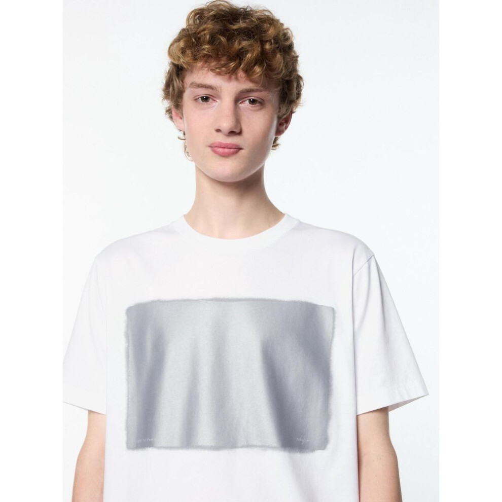 (00 WHITE/M) Uniqlo Japan Peace For All T Shirt  Yoshioka Tokujin