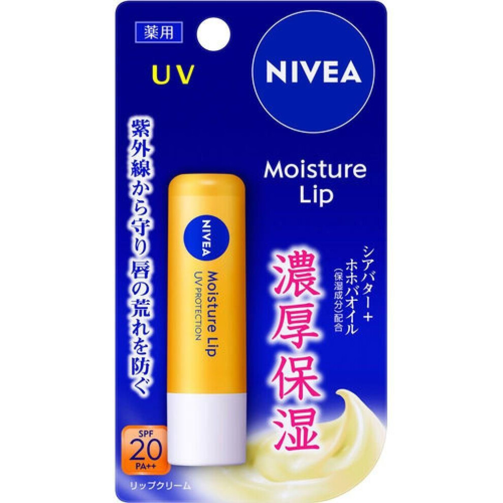 Nivea Moisture Lip Uv 3.9g