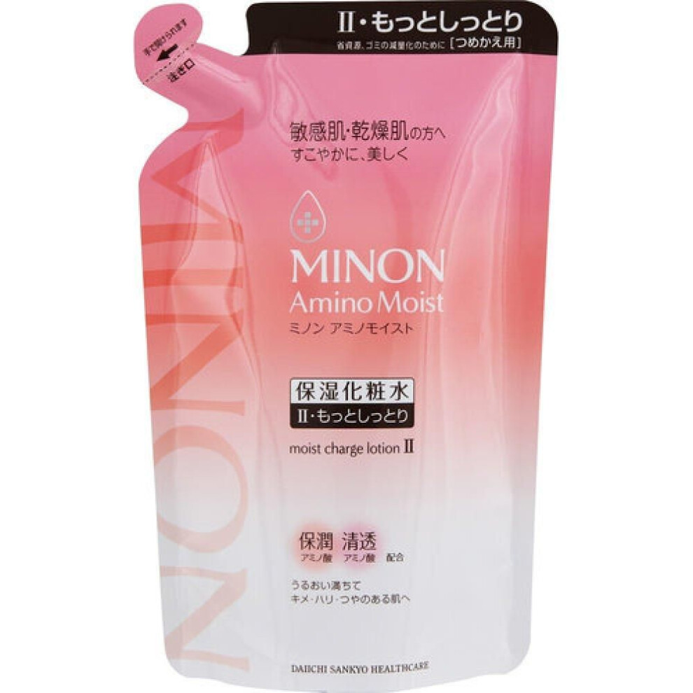 Minon Amino Moist Minon Amino Moist Moist Charge Lotion Ii More Moist Type Refill 130ml