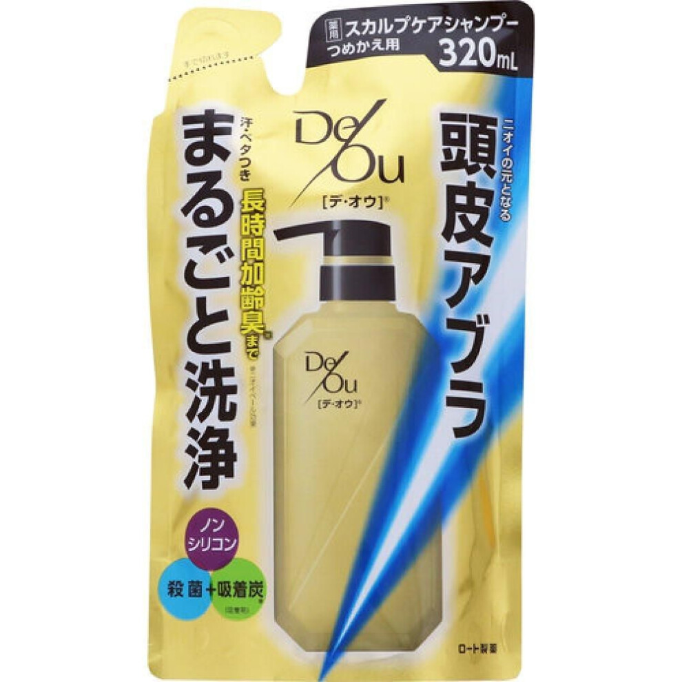 De O Medicated Scalp Care Shampoo  Refiller  320ml