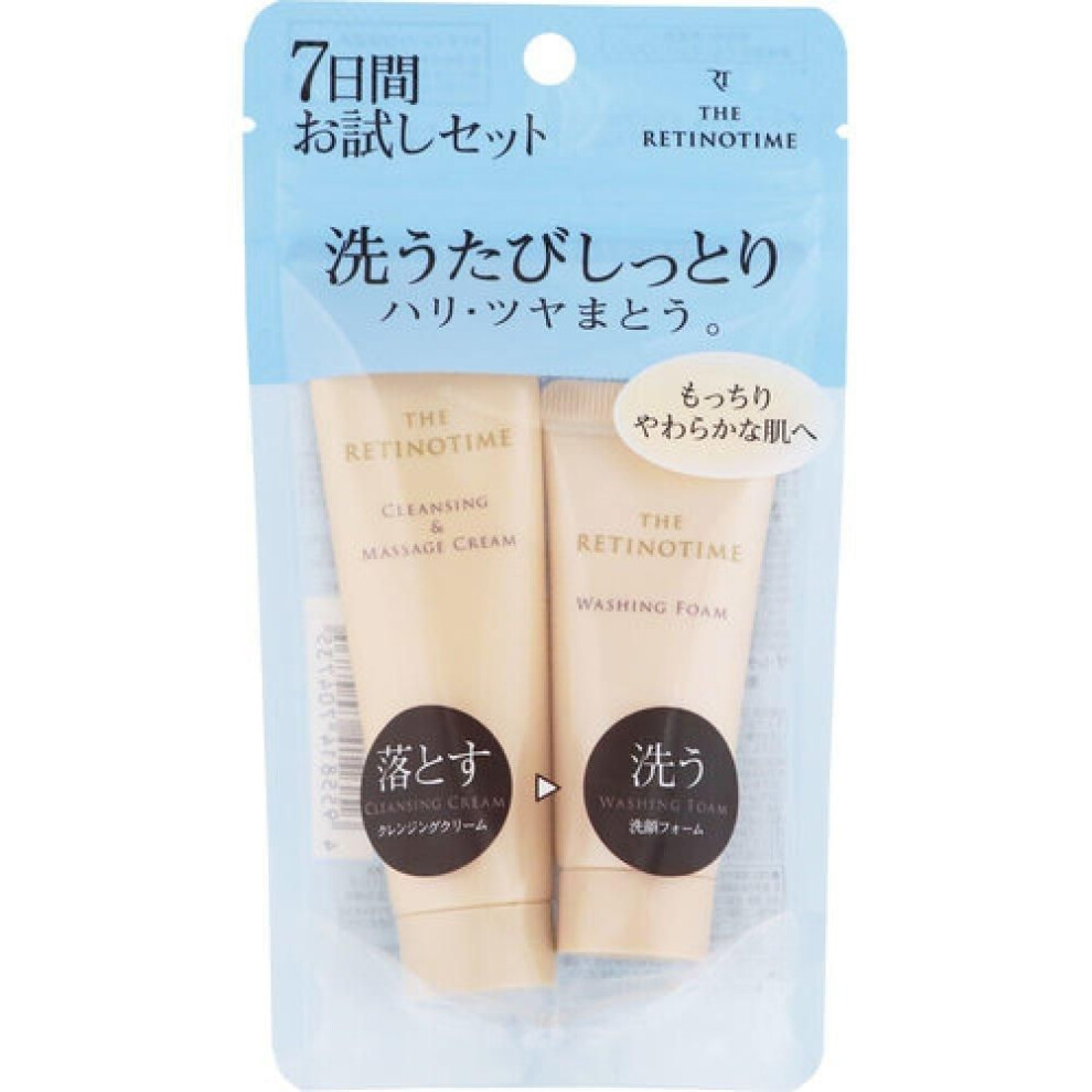 The Retino Time Trial Set Cleansing Cream   Wash Foam 1 Set