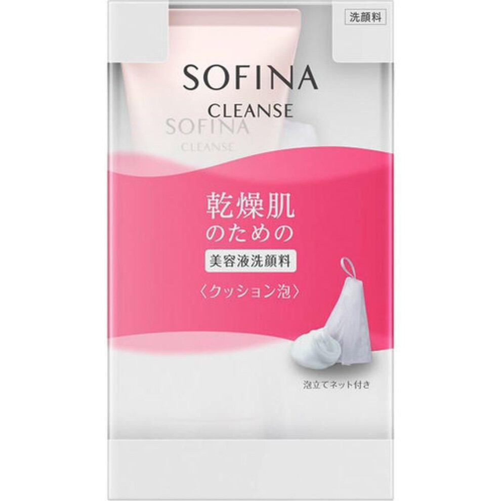 Sofina Facial Cleanser For Dry Skin  Cushion Foam  120g