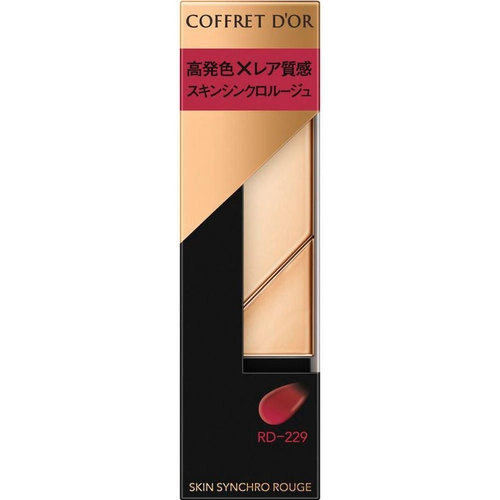 CoffRedor Skin Synchro Rouge Rd 229 Red 4.1g