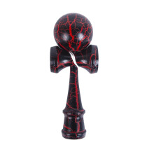 Japanilainen Kendama Crack Color Kendama Toy Ball Game Lapsille Puinen lelu Taitopeli Sieppauspeli