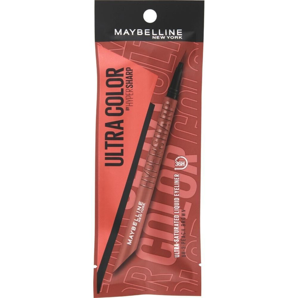 Maybelline Ultra Color Eyeliner Br3 Peach Brown   Maybelline