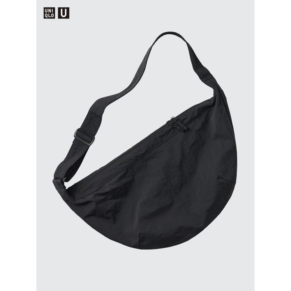 (09 BLACK/ONE SIZE) Uniqlo Japan Shoulder Bag Nylon