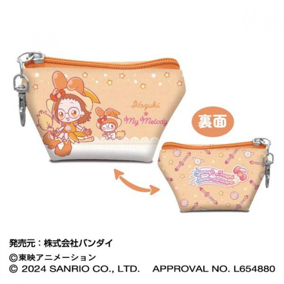 Sanrio Ojamajo Doremi X Sanrio Characters  Earphone Pouch 02 Hazuki X My Melody