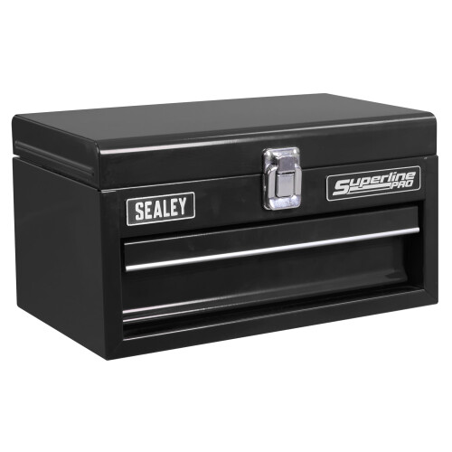 Sealey Mini Toolbox 1 Drawer Black - APMTB2 2