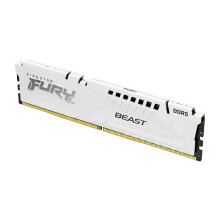 FURY Beast White 16GB 6000MT/s DDR5 CL36 DIMM Desktop Gaming Memory Single Module - KF560C36BWE2-16