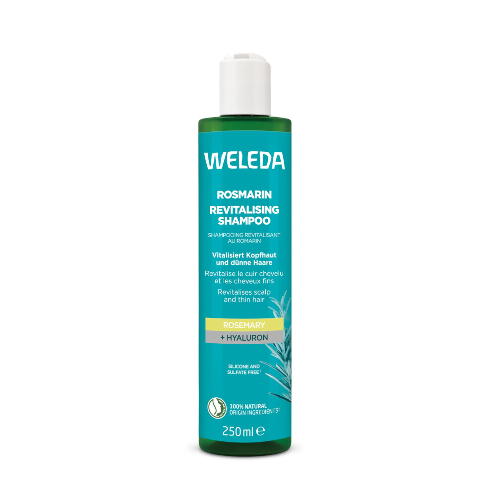 Rosemary Oil Revitalising Shampoo, with Hyaluronic Acid, Hair Growth, Thinning Hair, Hair Loss, Silicon & Sulfate Free, Healthy Scalp, Women & Men,