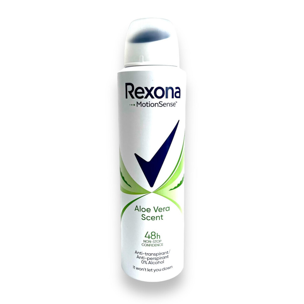 Rexona Women Motionsense Aloe Vera 48H Anti-Perspirant Spray 5.0 Oz / 150 Ml
